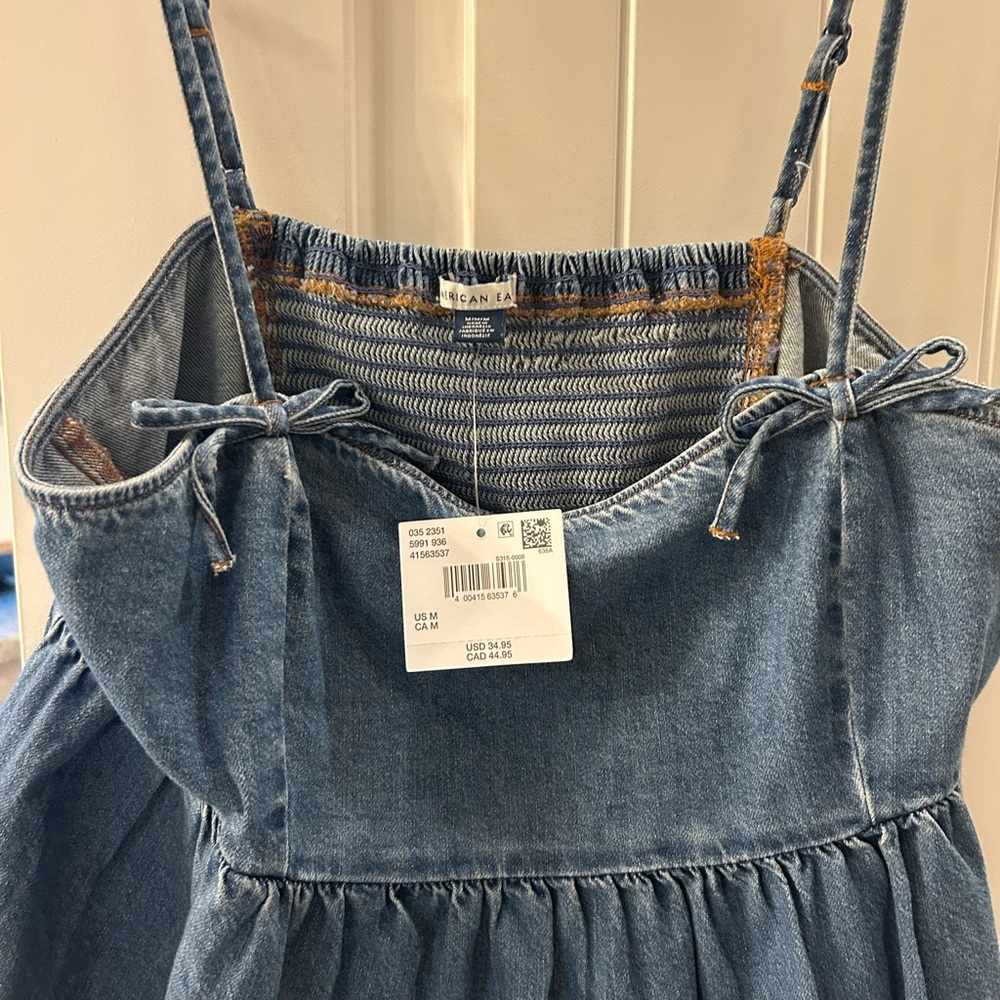 American Eagle Outfitters Blue Denim Camisole - Picture 3 of 3